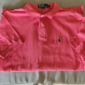 Ralph Lauren Men’s Polo Shirt in Bright Pink